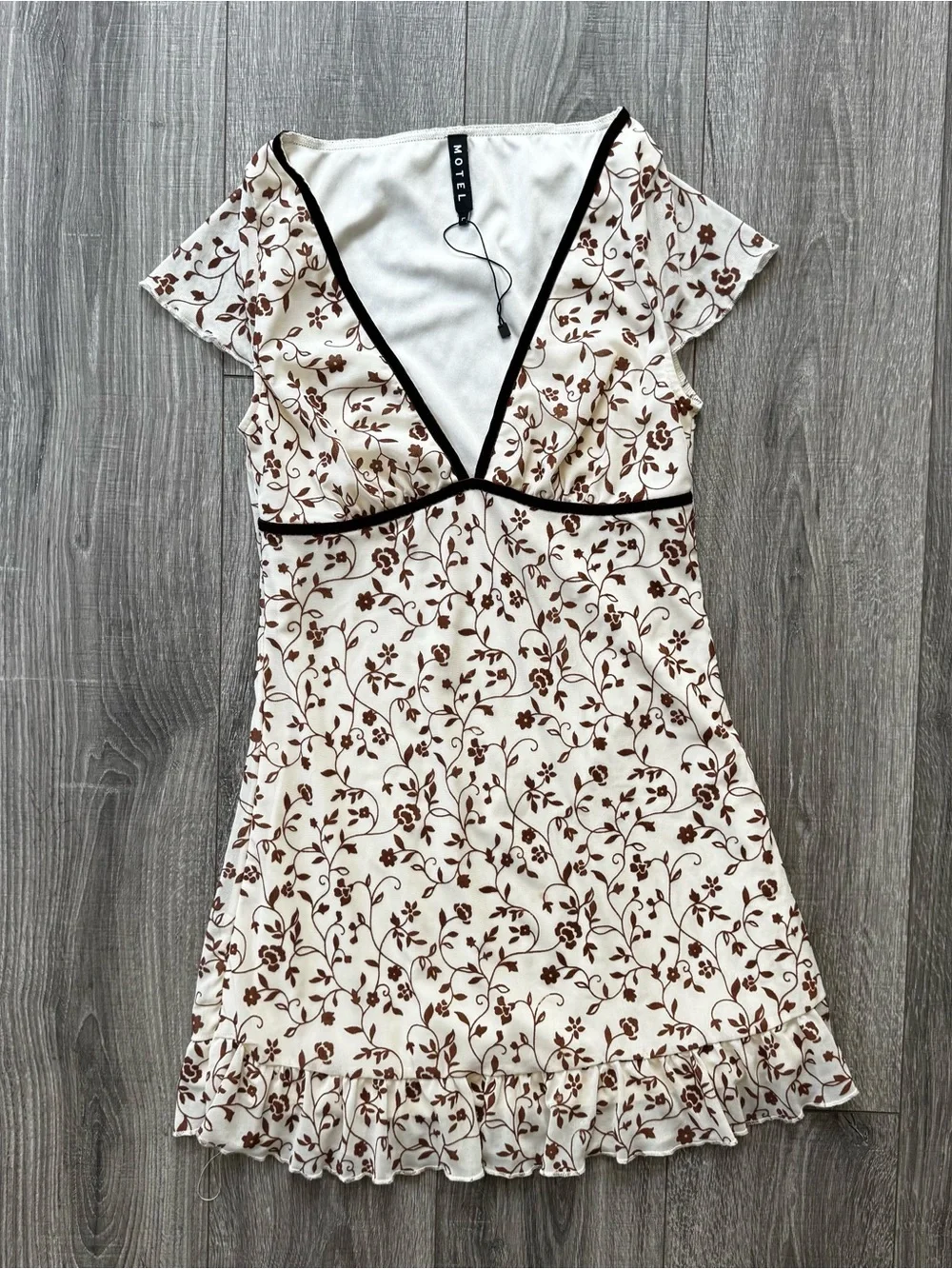 Motel Rocks Flower Mini Dress - Picture 1 of 6